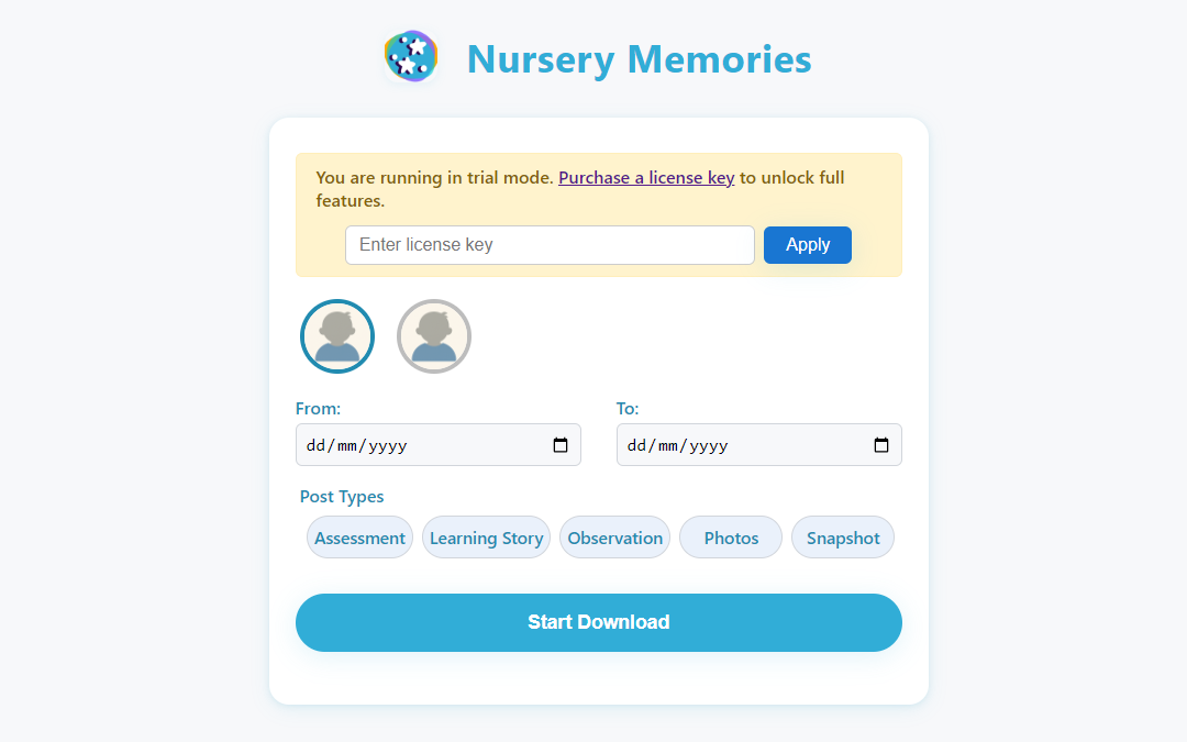 download page